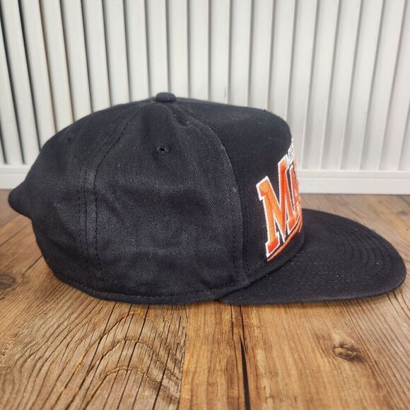 Miami Marlins New Era 9fifty Hat Cap Snapback Black MLB Baseball Team A-Frame - Picture 4 of 10